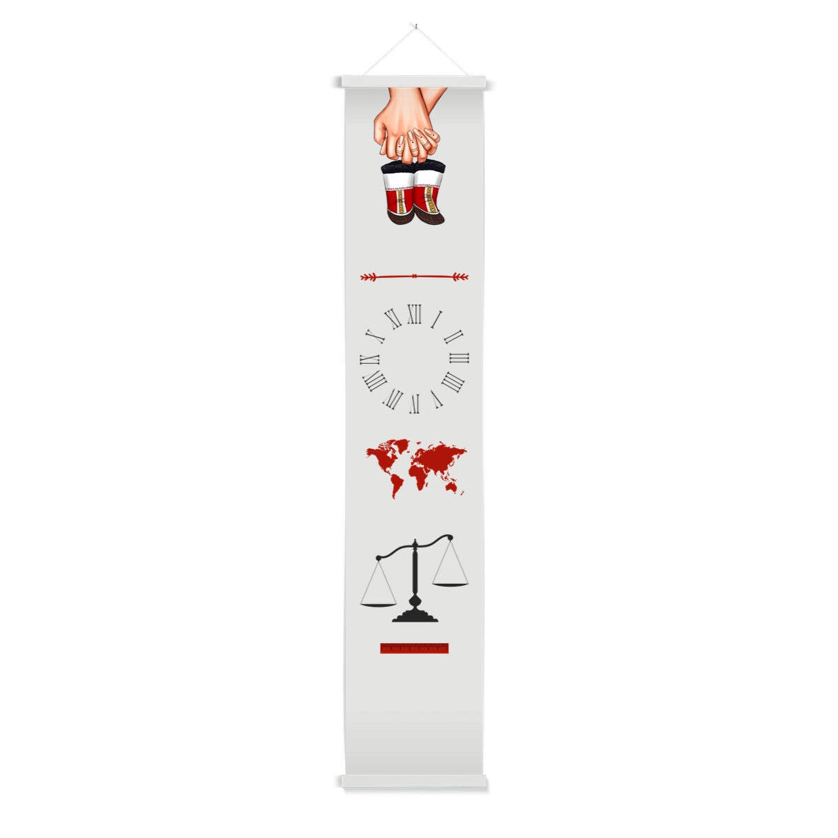 Nivi inunngormat - Baby Birth Canvas