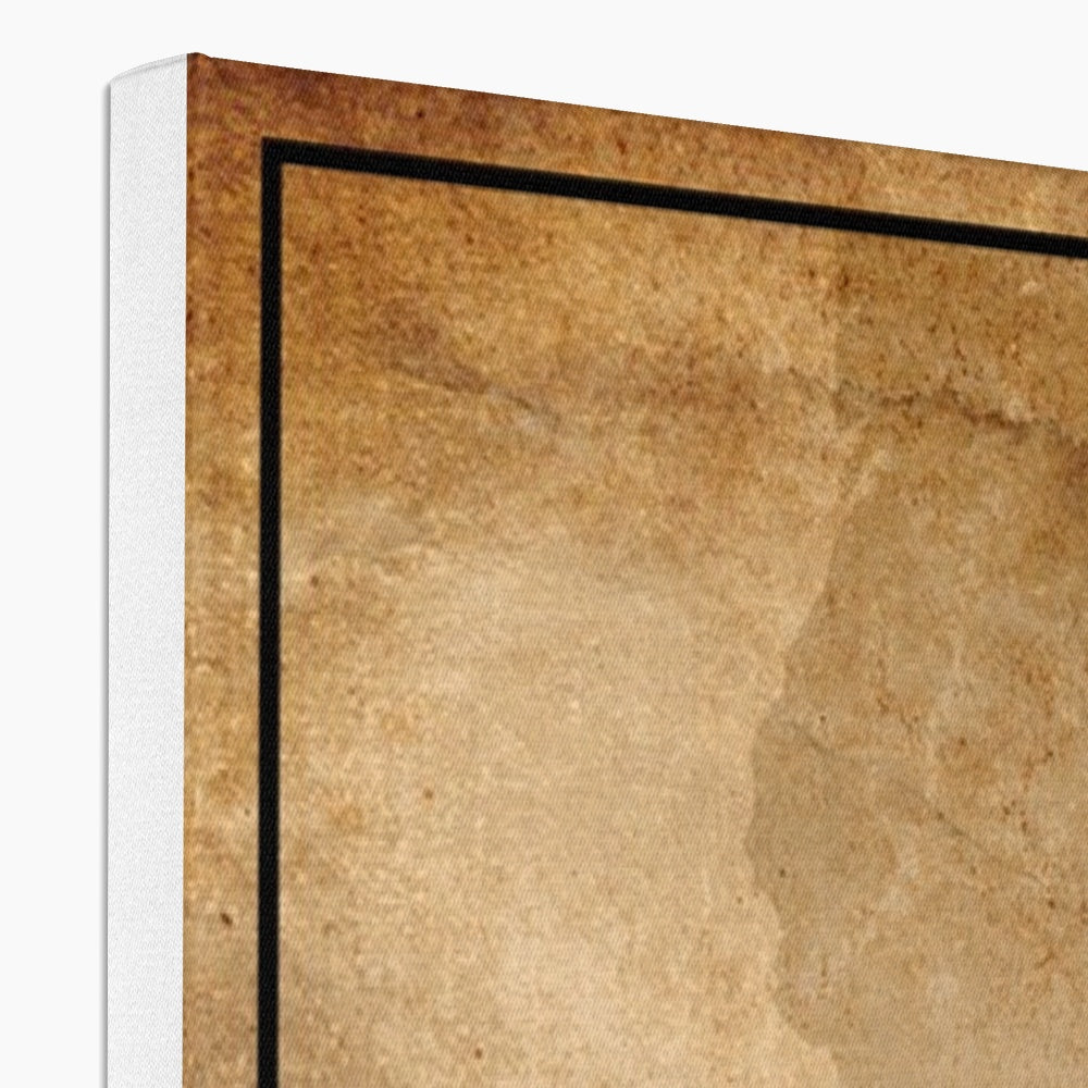 Qeqertarsuaq Map Canvas - Inu-Art