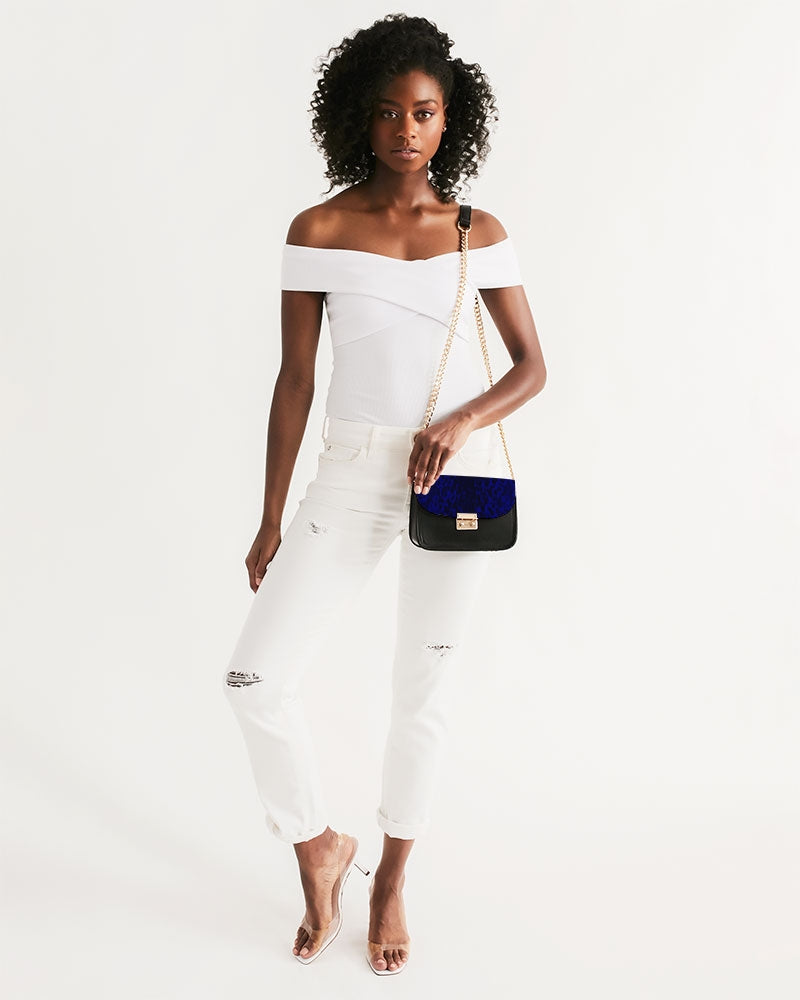 Puisi Blue Small Shoulder Bag