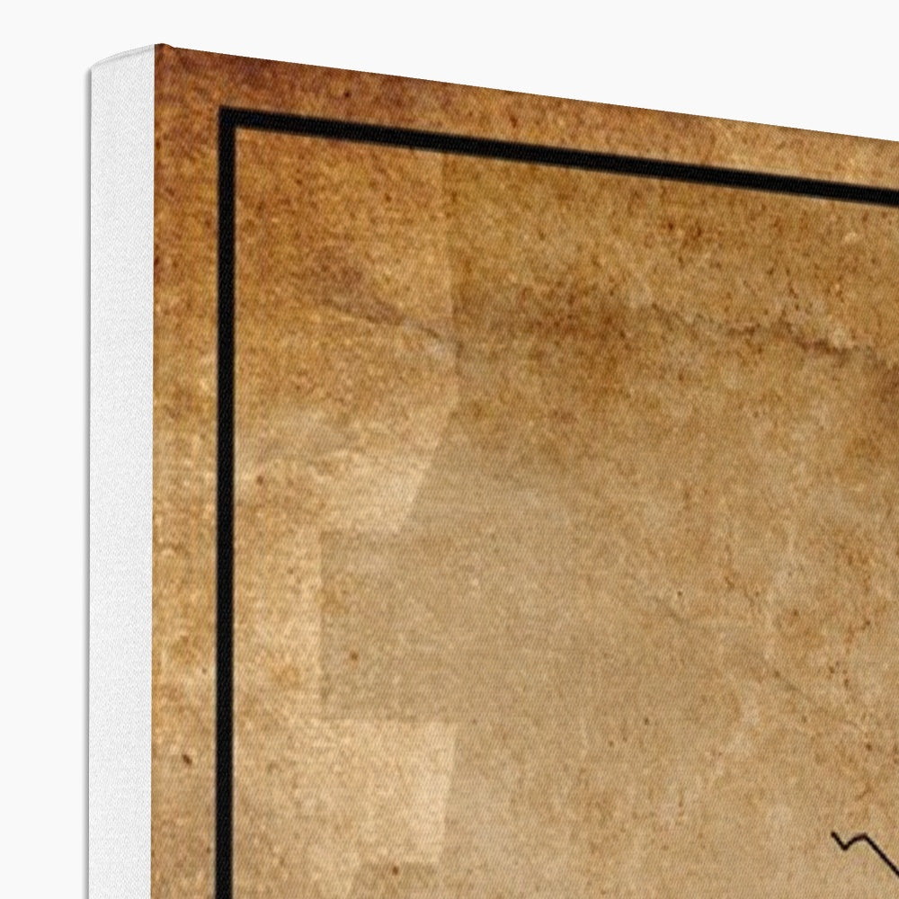 Qasigiannguit Map Canvas - Inu-Art