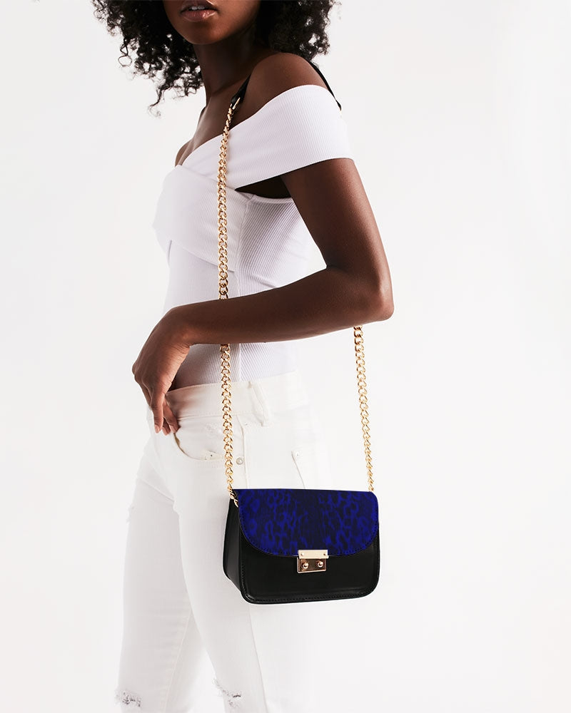 Puisi Blue Small Shoulder Bag