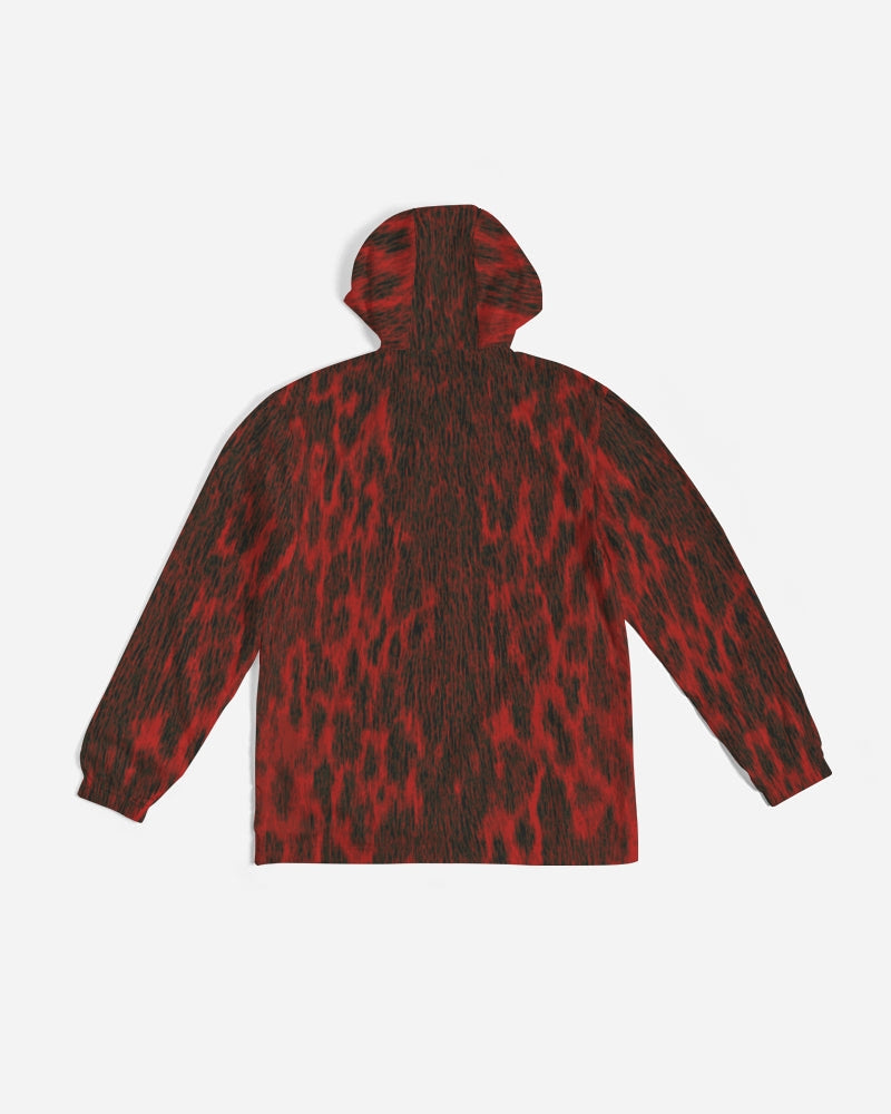 Puisi Red Men's Windbreaker