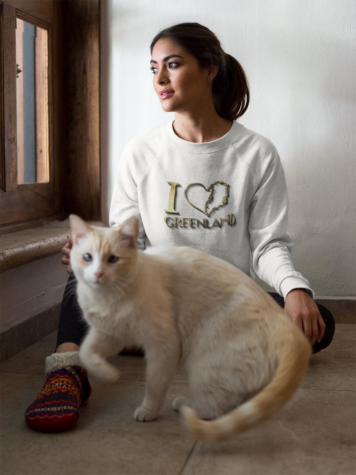 I <3 Greenland Sweatshirt - Inu-Art