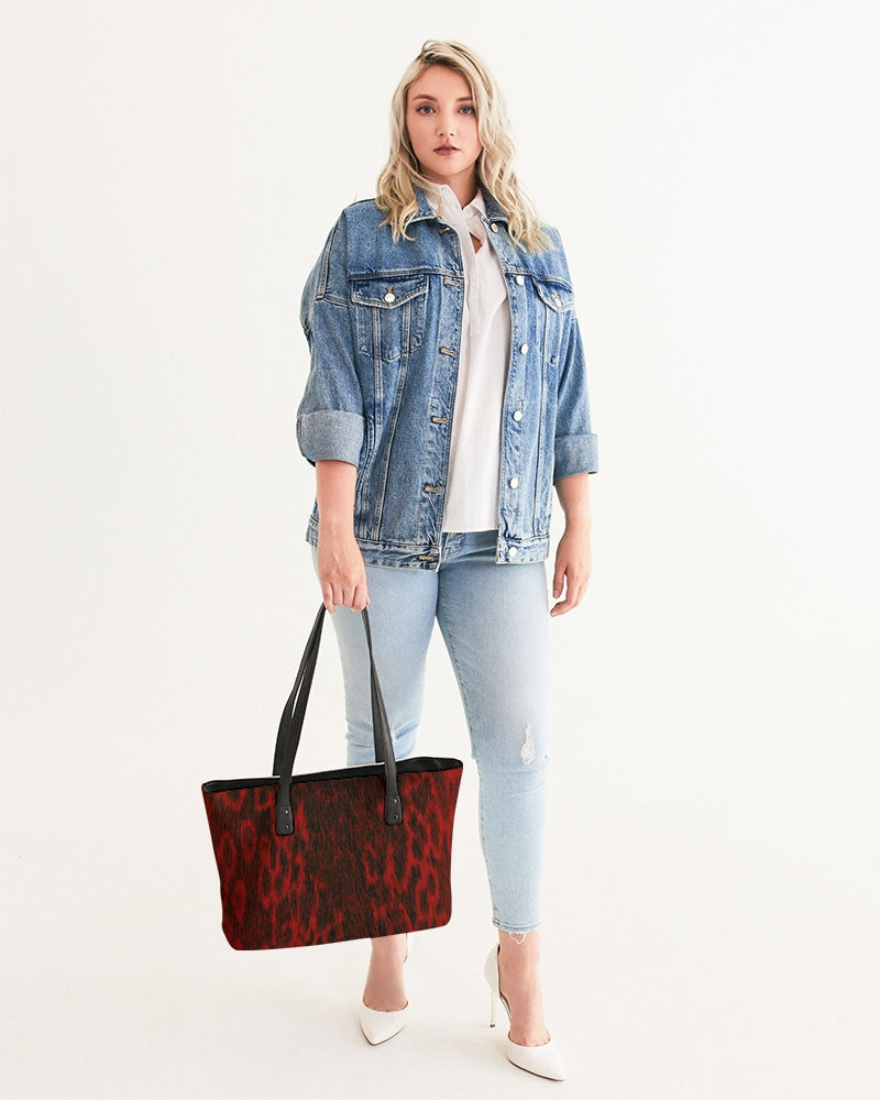 Puisi Red Stylish Tote