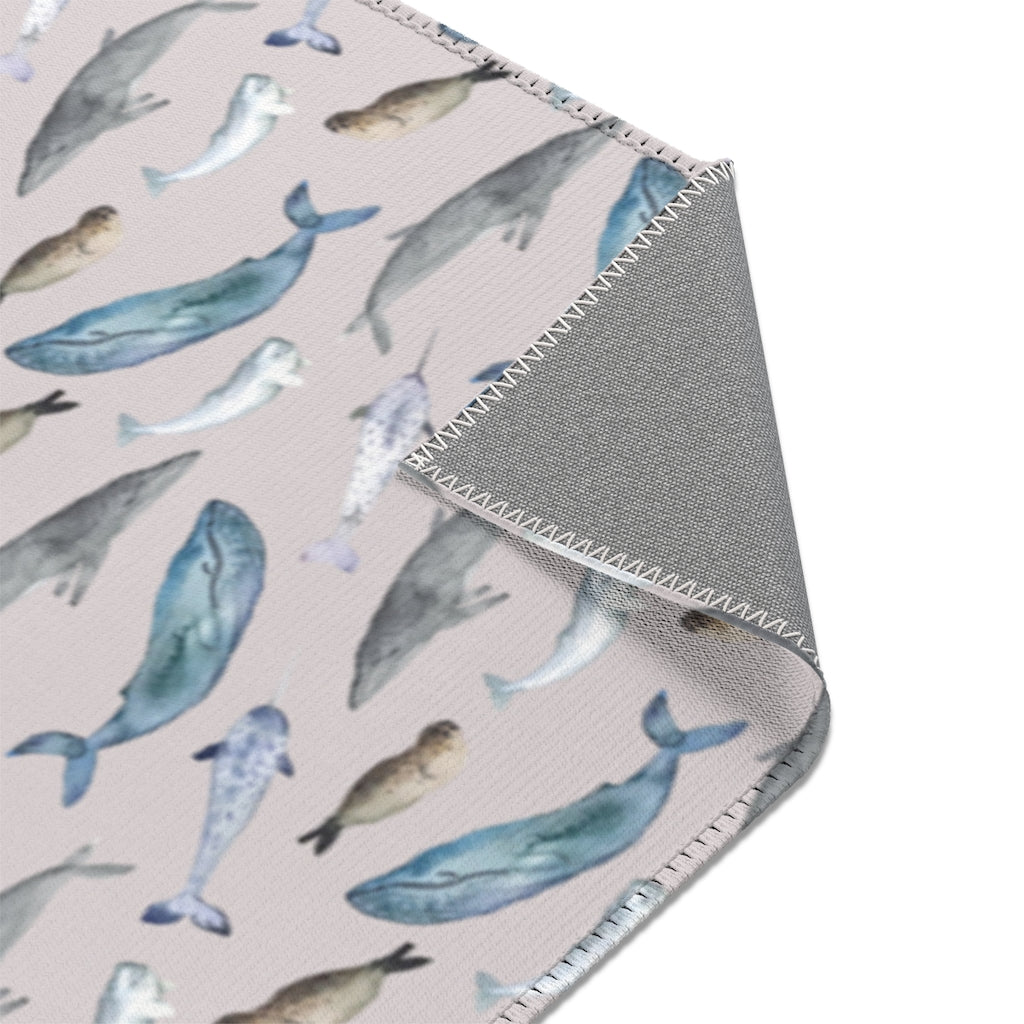 Whales Rug - Inu-Art