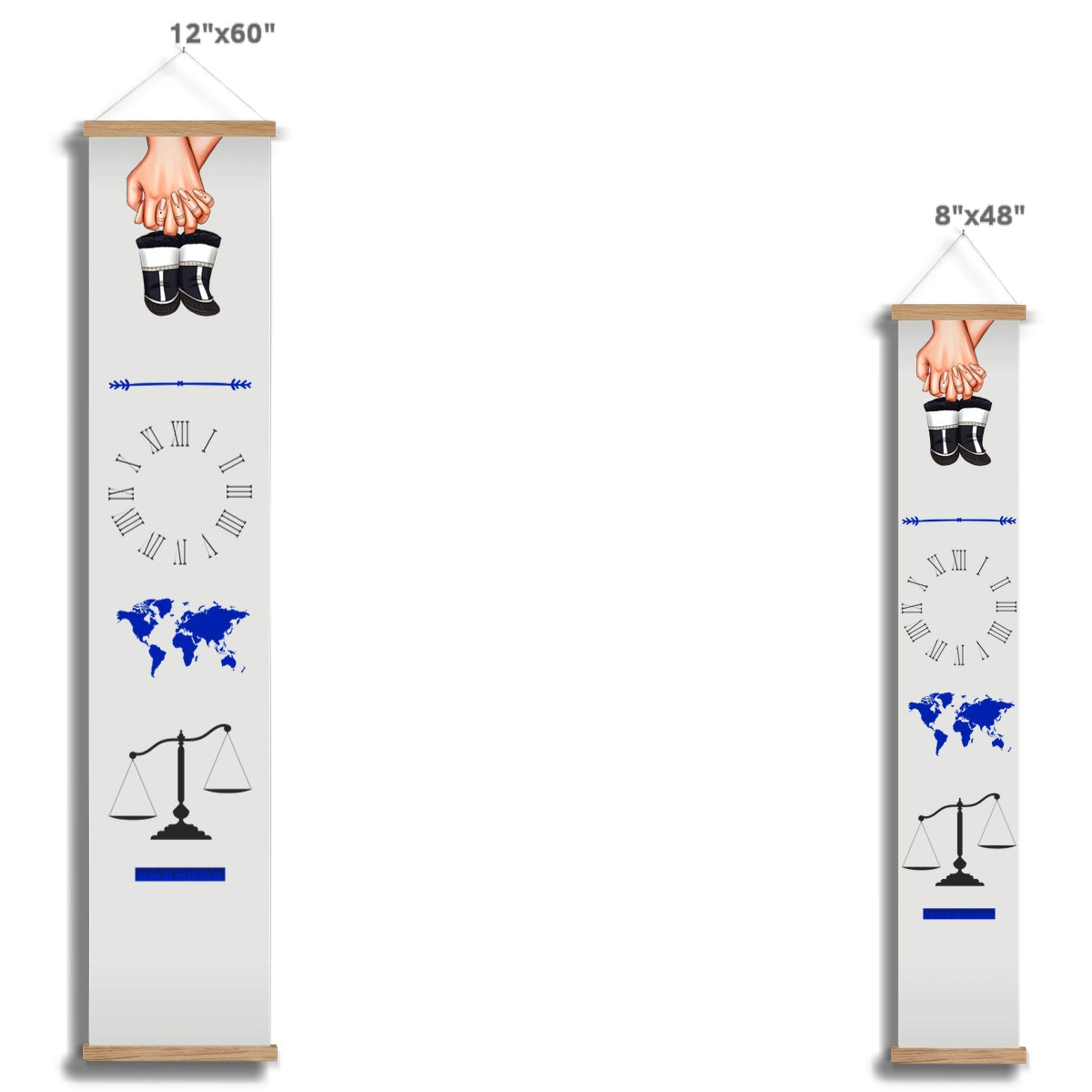 Nukappi inunngormat - Baby Birth Canvas