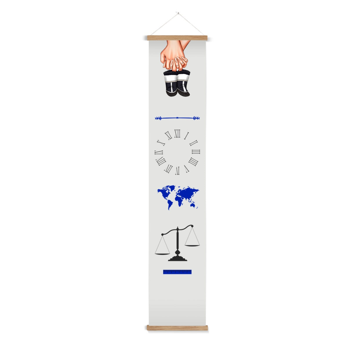Nukappi inunngormat - Baby Birth Canvas