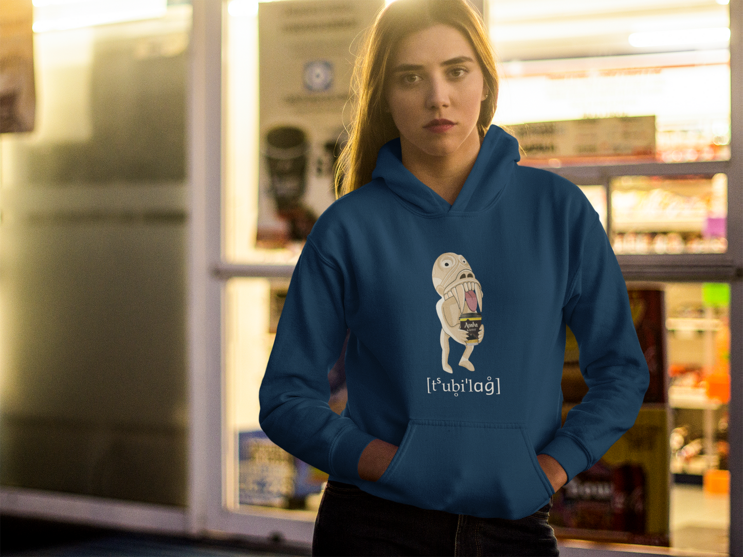 Tupilak Araba kaffilik (tsubilag) Unisex Hoodie