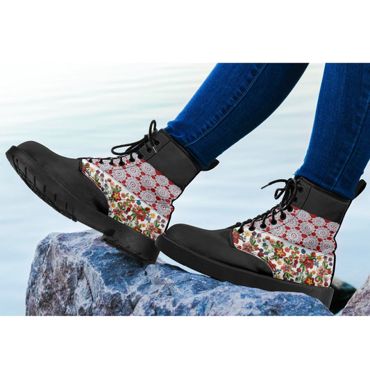 Kamik Læder støvler Sort