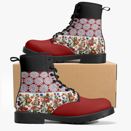 Kamik Læder støvler Rød