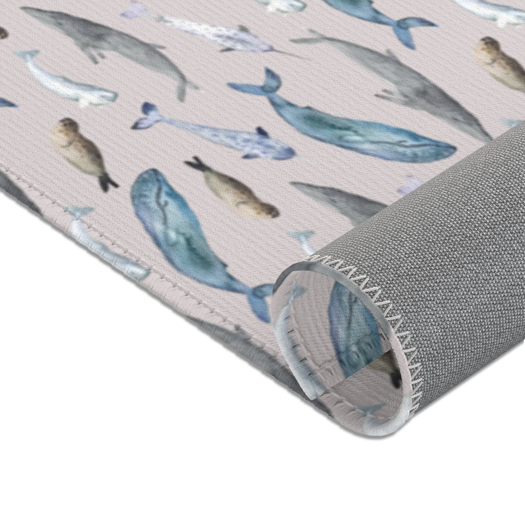Whales Rug - Inu-Art