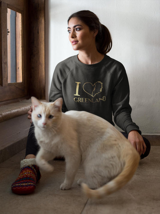 I <3 Greenland Sweatshirt - Inu-Art